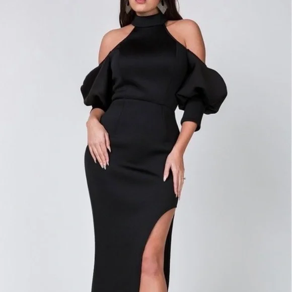 Dresses | Open Shoulder Maxi Dress | Poshmark